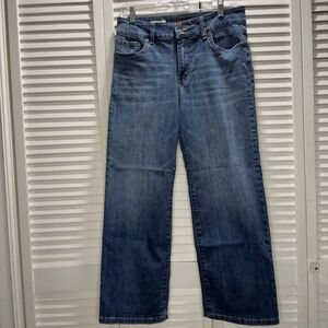 Kut From the Kloth, Lucy Wide Leg Jeans, Blue, Sz 6